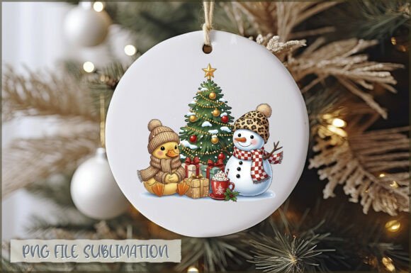 Christmas Goose Ornament PNG: A Designer’s Review for Branding and Illustrations