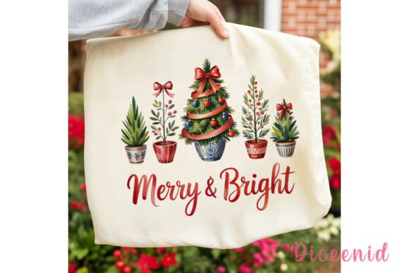 Christmas Trees Watercolor PNG Clipart Review for Illustrations