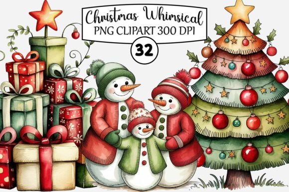 Christmas Whimsical Clipart: A Crafter’s Review