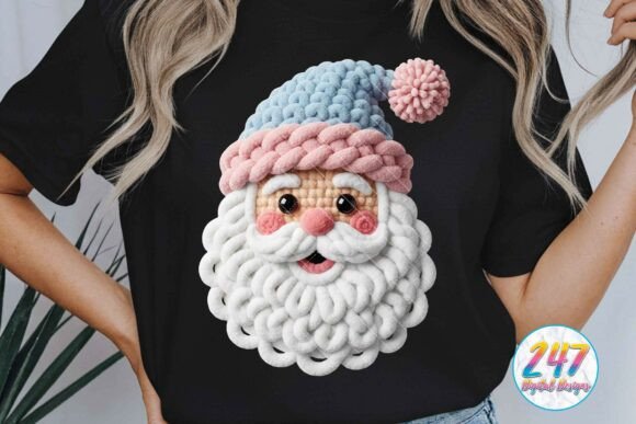 Crochet Santa Christmas Holiday Winter Illustrations Review