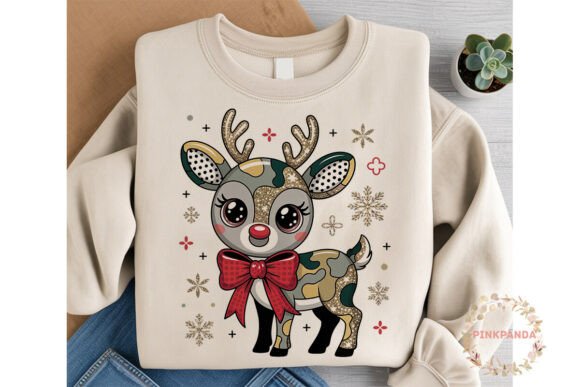 Cute Reindeer Glitter Christmas PNG Embroidery Review