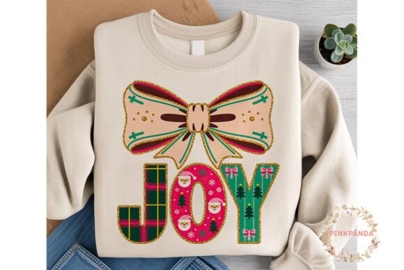 JOY Christmas Bow Sublimation Design Review
