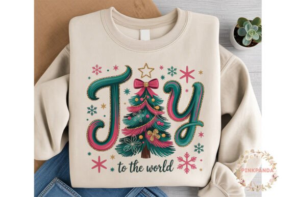 JOY Christmas Tree Sublimation Design Review for Illustrations