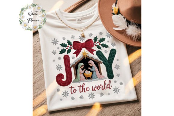 JOY Nativity Christmas PNG Clipart: A Designer’s Review