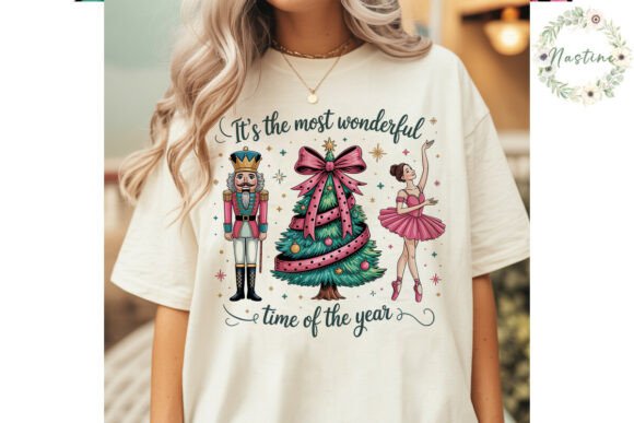 Nutcracker Ballerina Christmas PNG & Illustrations