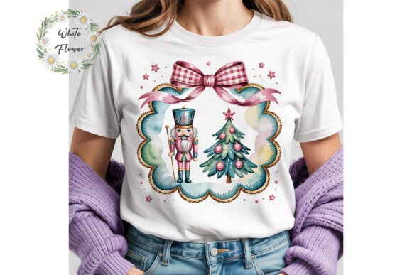 Pink Nutcracker Christmas PNG Clipart for Illustrations